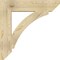 Ekena Millwork Thorton Slat Rough Sawn Bracket, Douglas Fir, 6"W x 32"D x 32"H BKT06X32X32THR06RDF - alternate 2